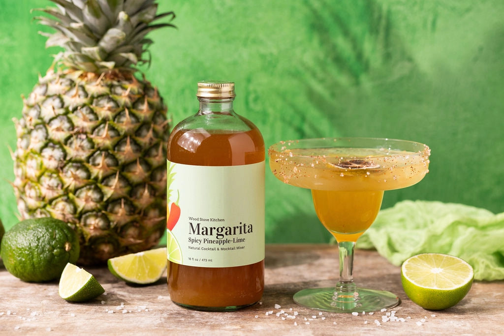 Wood Stove Kitchen Spicy Margarita Concentrate Cocktail or Mocktail Mixer 