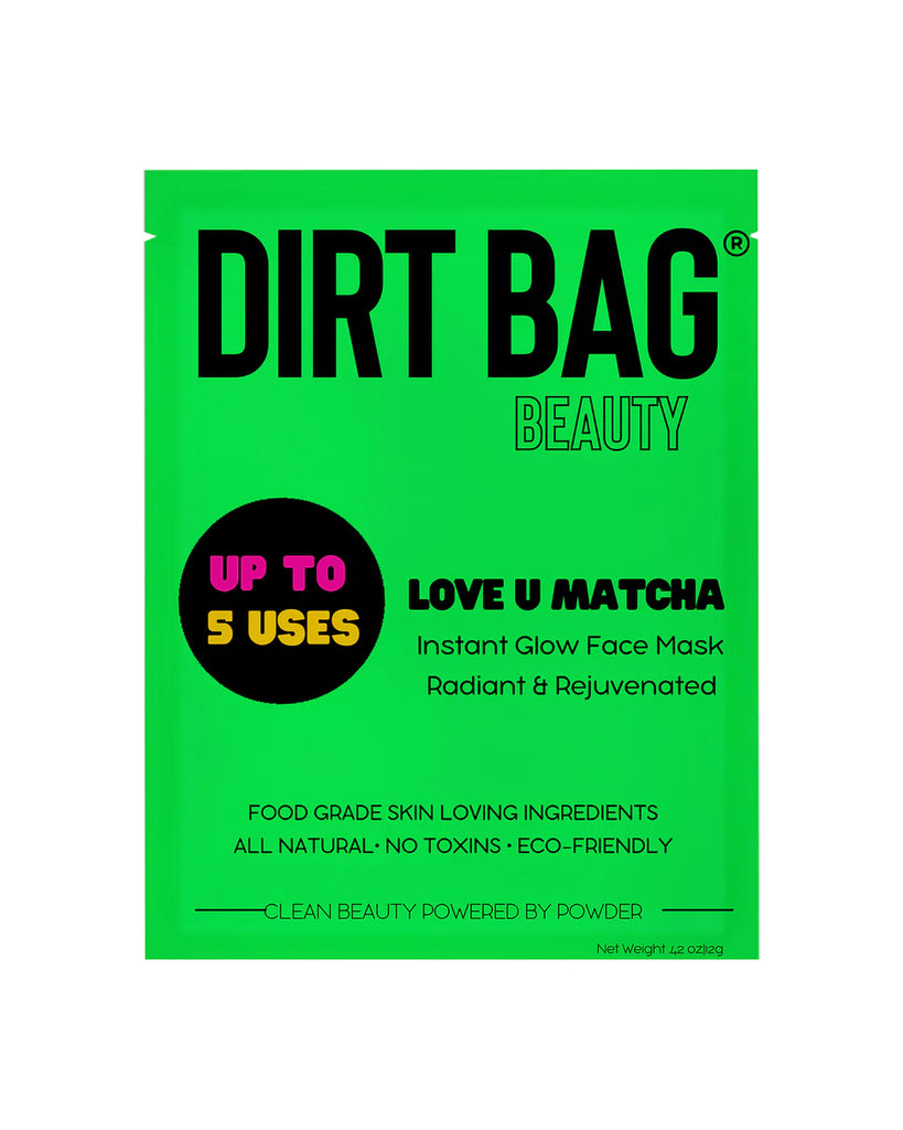 Dirt Bag Beauty Love U Matcha Face Mask