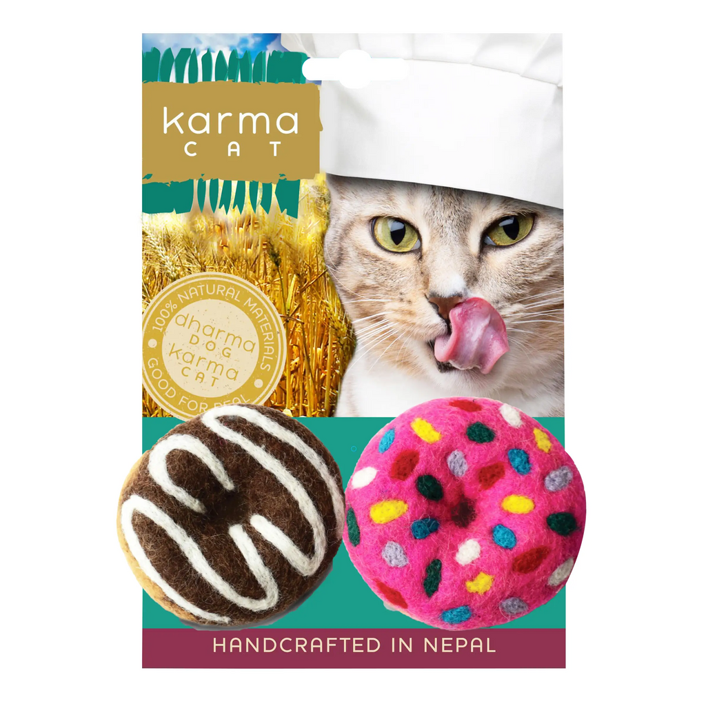 Dharma Dog Karma Cat Wool Cat Toy Set