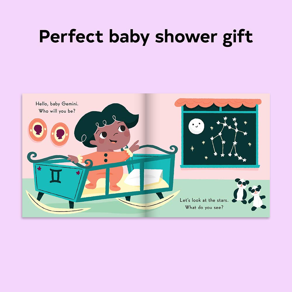 Baby Gemini: Little Zodiac Board Book - Baby Shower Gift