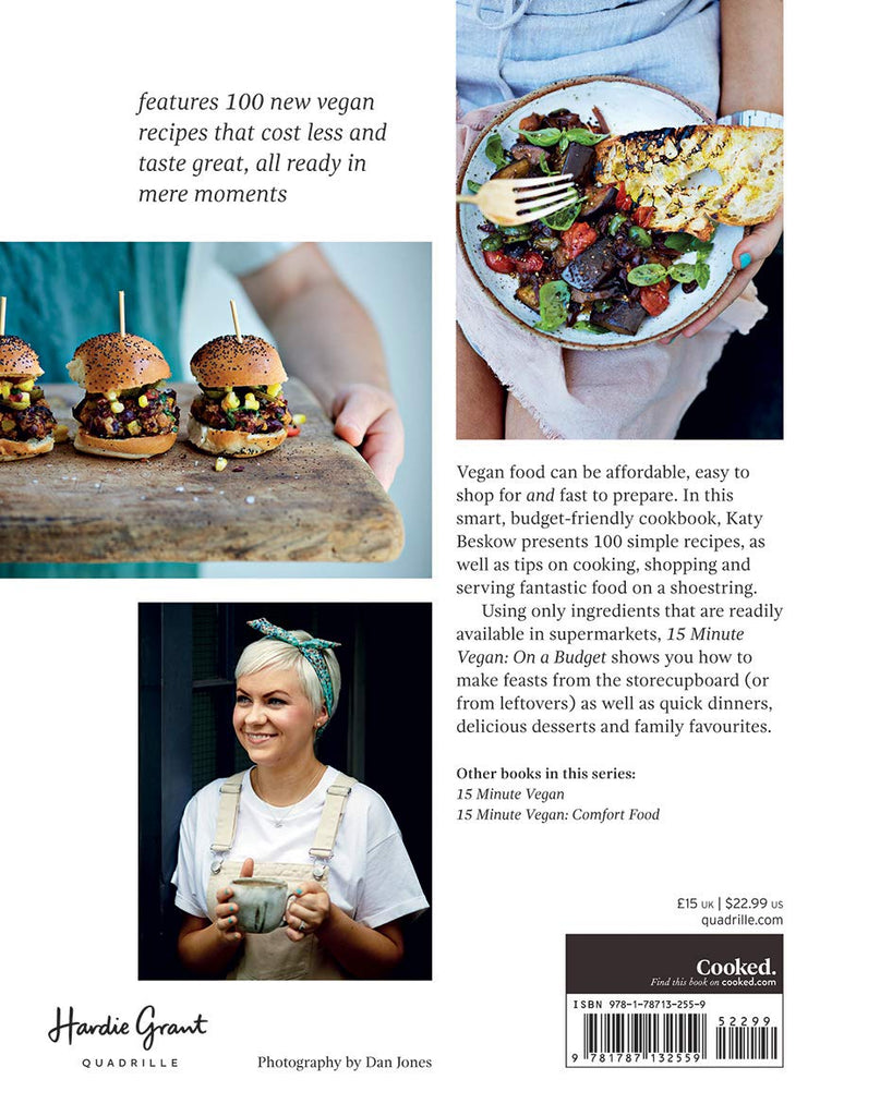 15 Minute Vegan: On a Budget Cookbook - Katy Beskow
