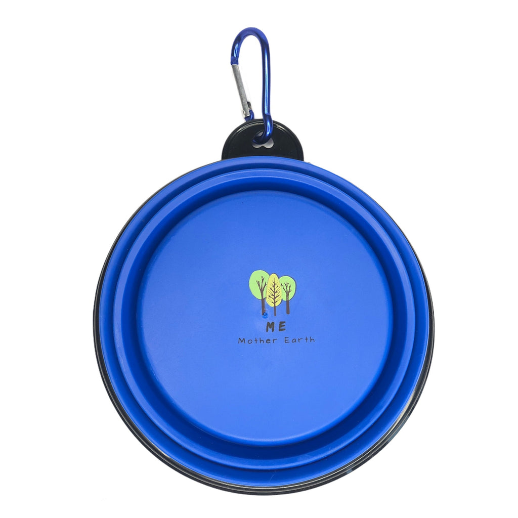 Reusable Collapsible Silicone Dog Bowl