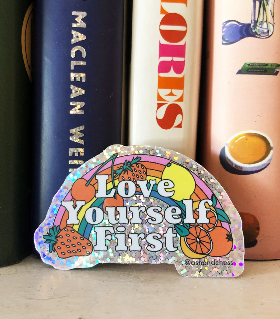 Ash + Chess Sticker - Love Yourself First