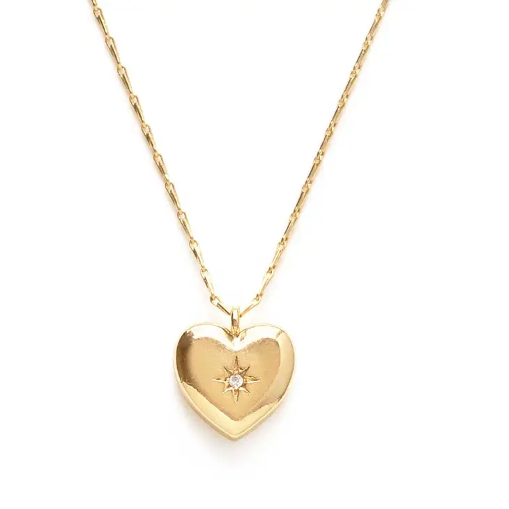 Amano Studio Jewelry Heart of Gold Necklace