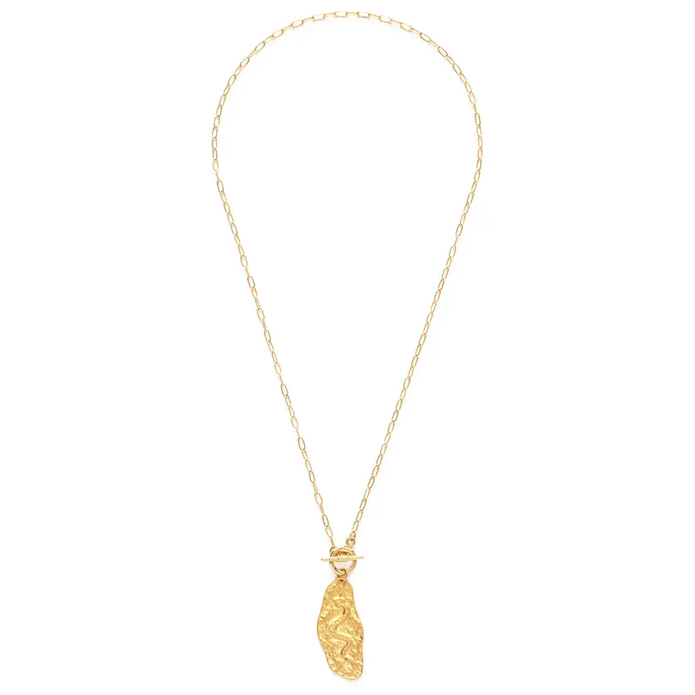 Amano Studio Jewelry Serpent Artifact Necklace - Statement Necklace