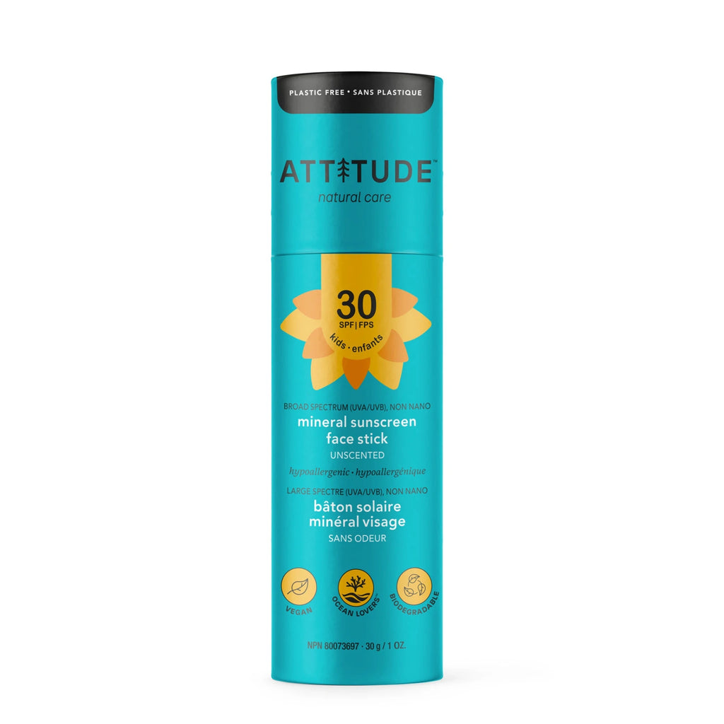 Attitude Living Baby & Kids Sunscreen SPF30 Unscented