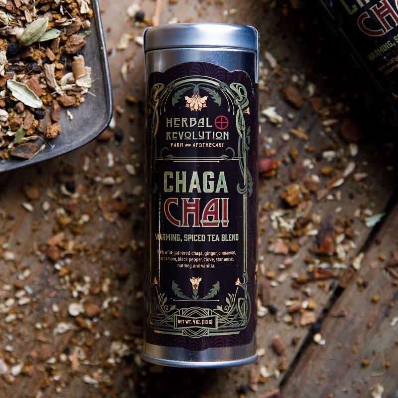 Herbal Revolution Chaga Chai Tea