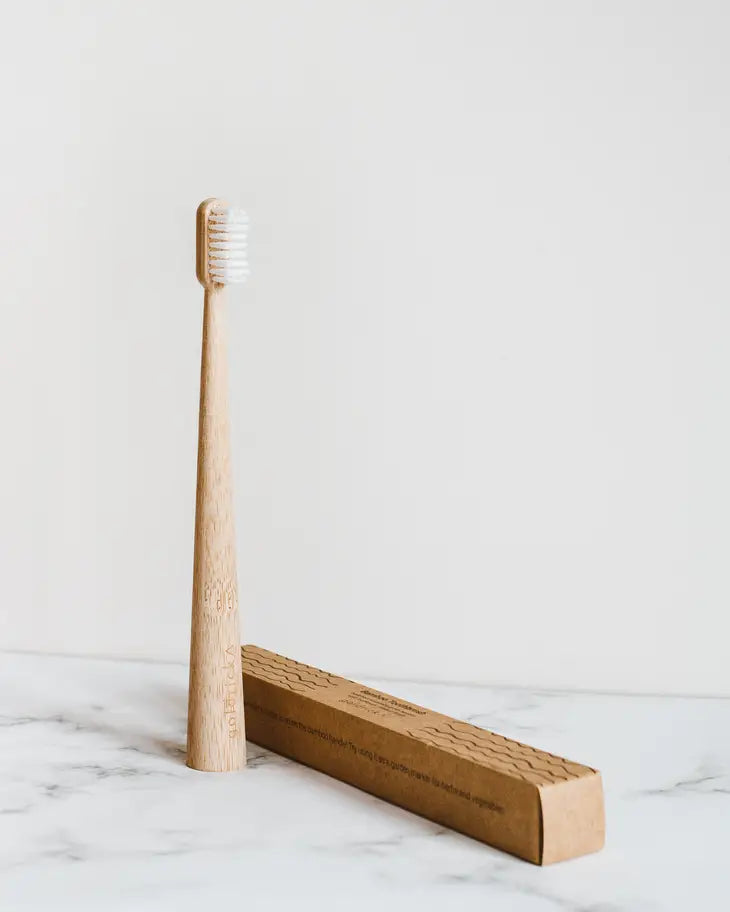 Goldrick Sustainable Single Adult Bamboo Toothbrush 