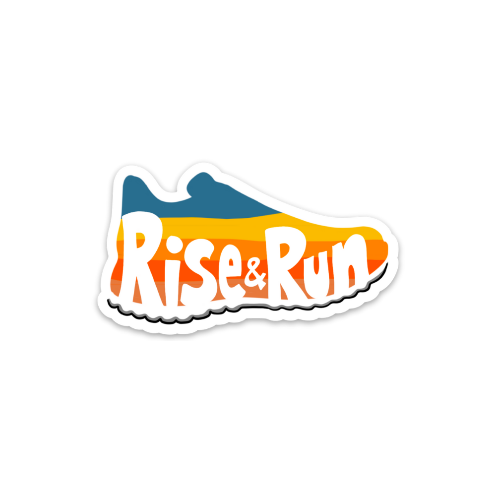 Kevin and Kaia Local Artwork Sticker - Rise and Run
