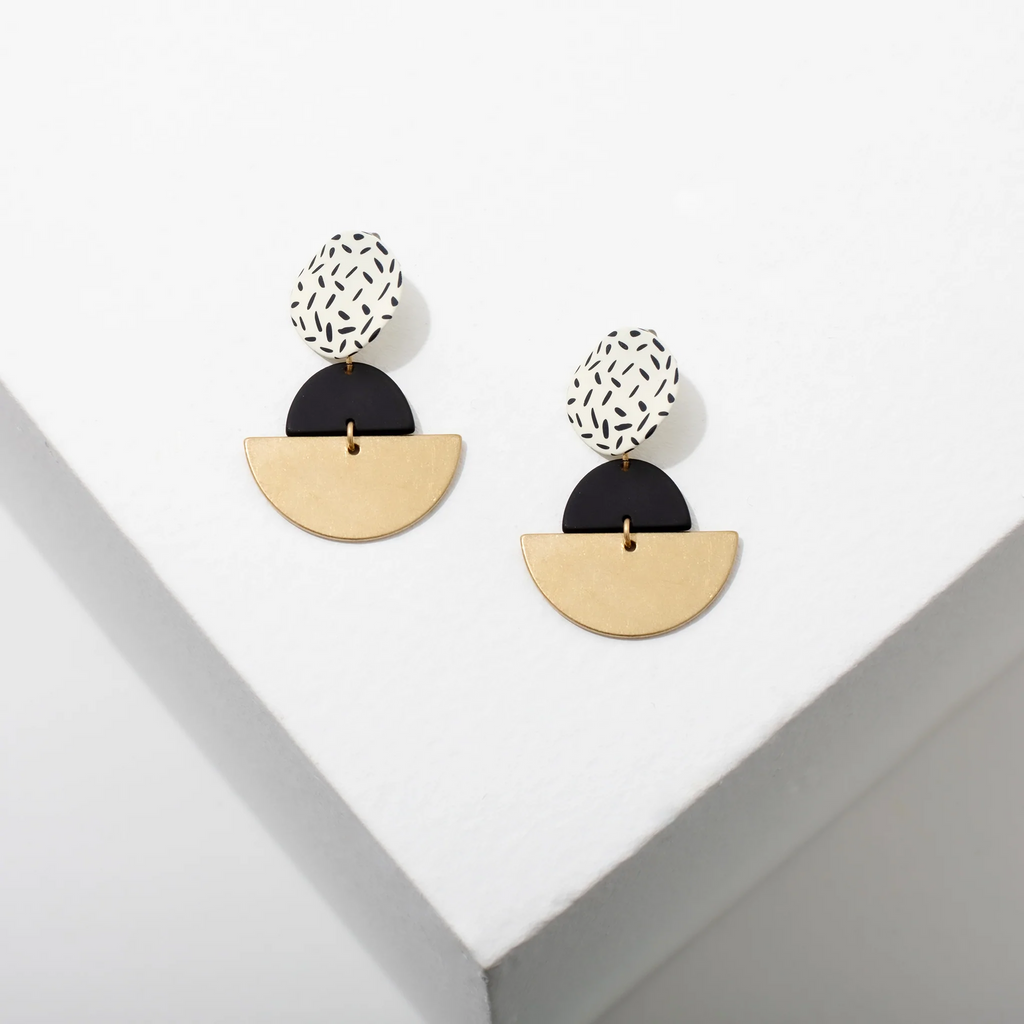 Larissa Loden Jewelry Gold Kiki Earrings