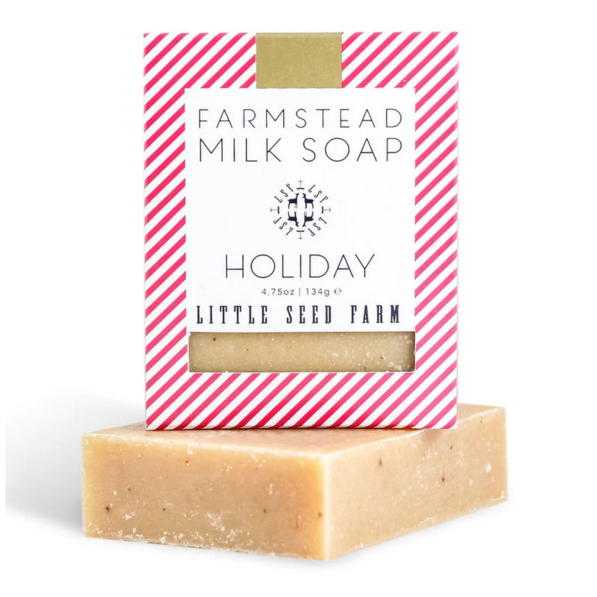 Little Seed Farm Goat's Milk Cleansing Body and Hand Soap - LIMITED RELEASE HOLIDAY