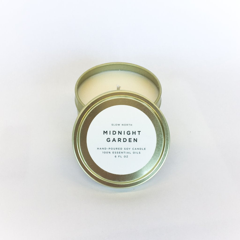 Slow North Travel Tin Candle