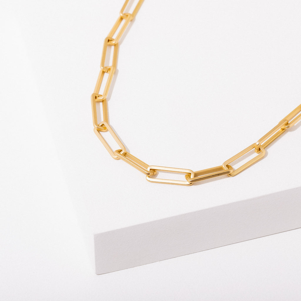 Larissa Loden Jewelry - Jonathan Van Ness Necklace - Paperclip Chain