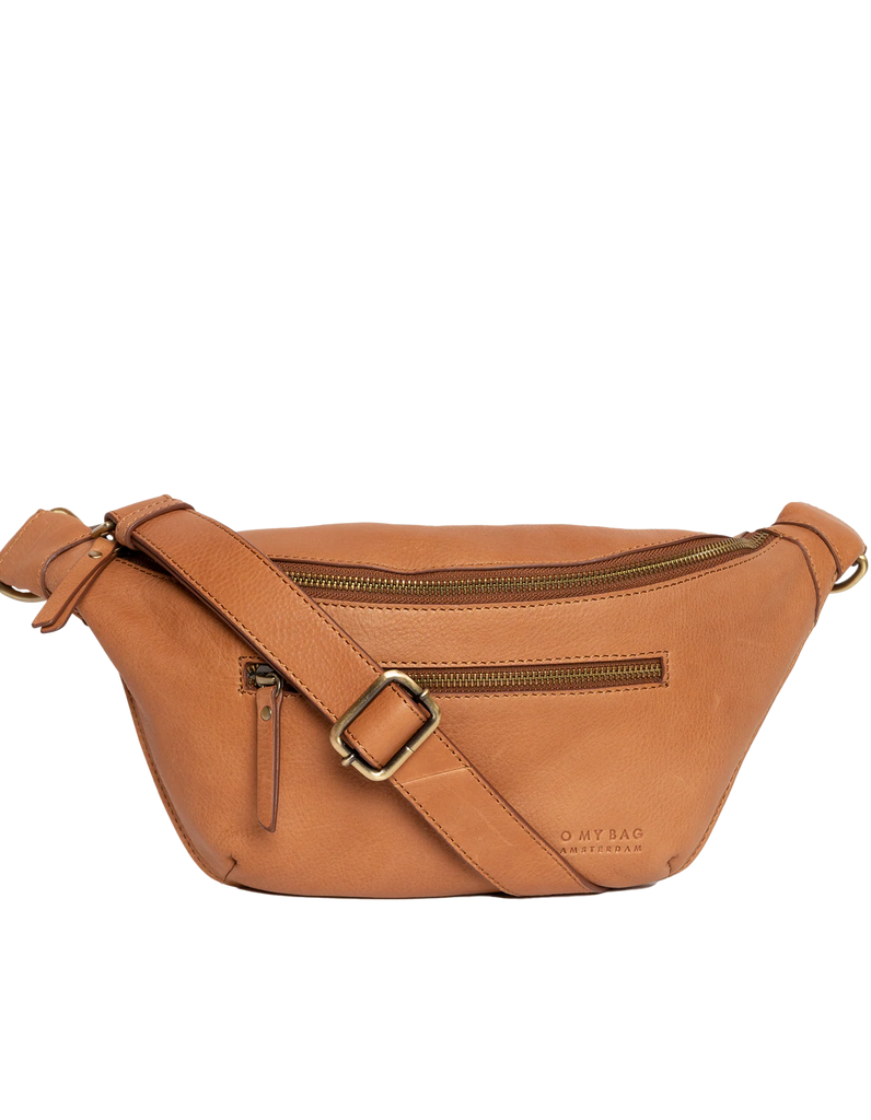 O My Bag Drew Stromboli Leather Bum Bag with Two Straps