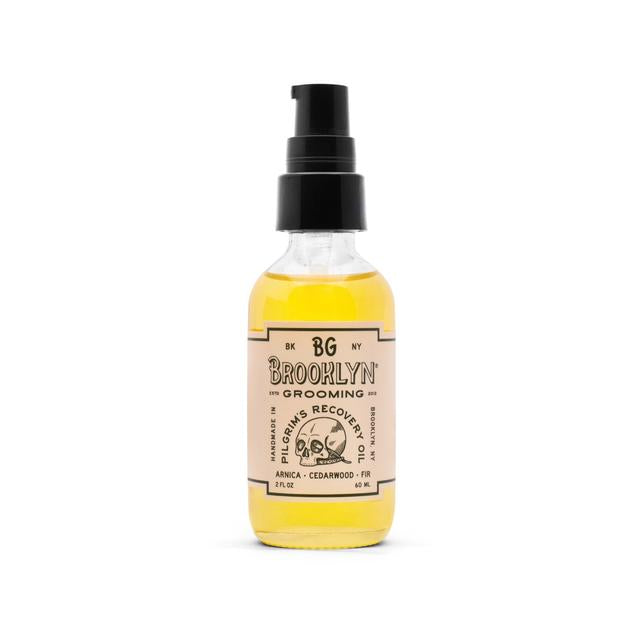 Brooklyn Grooming - Pilgrim's Recovery Oil - Natural Muscle Pain Relief