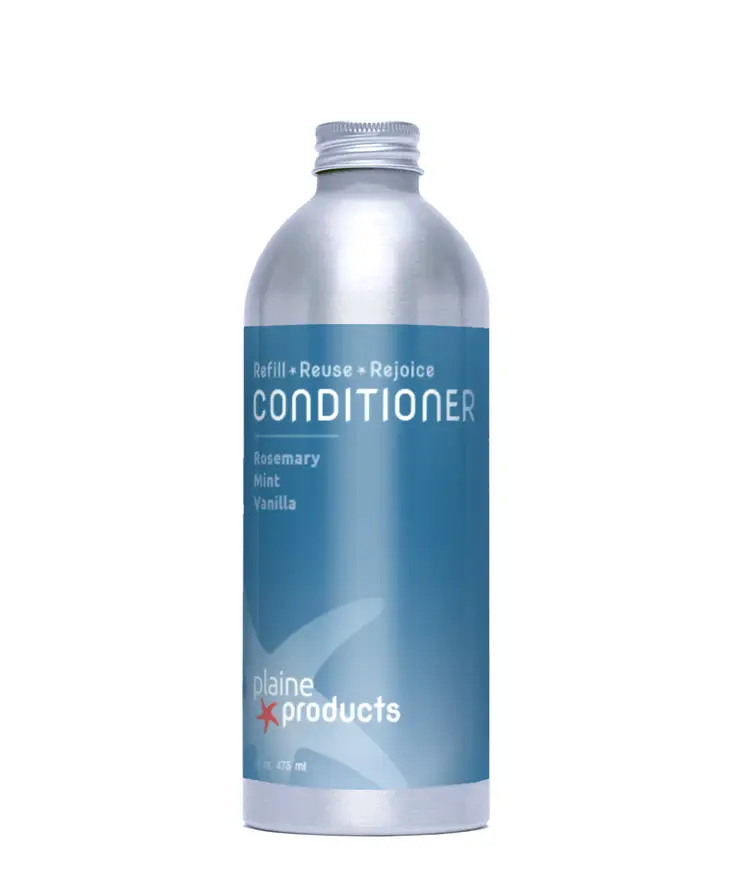Plaine Products Plastic Free Liquid Conditioner - Rosemary Mint Vanilla