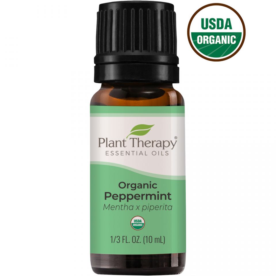 Plant Therapy Aromatherapy Organic Peppermint Essential Oil