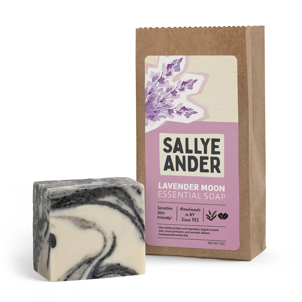 SallyeAnder Calming Stress Relief Lavender Moon Essential Soap