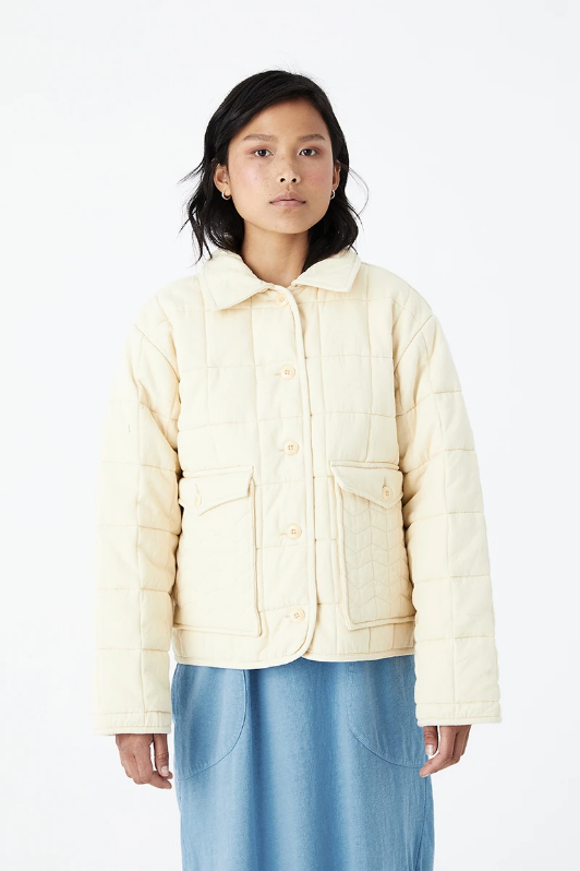 Back Beat Co. Puffer Jacket - Cereal