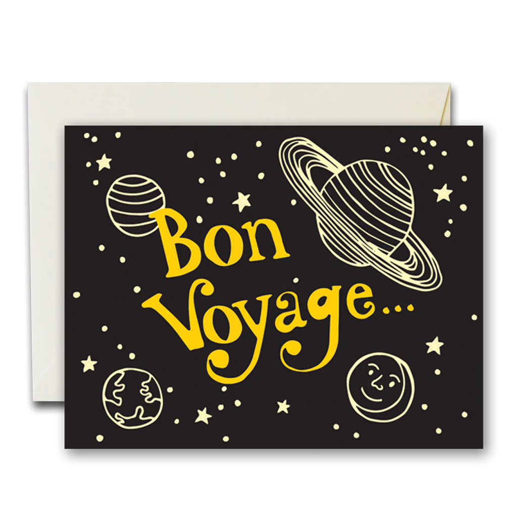 The Rainbow Vision Greeting Card - Bon Voyage