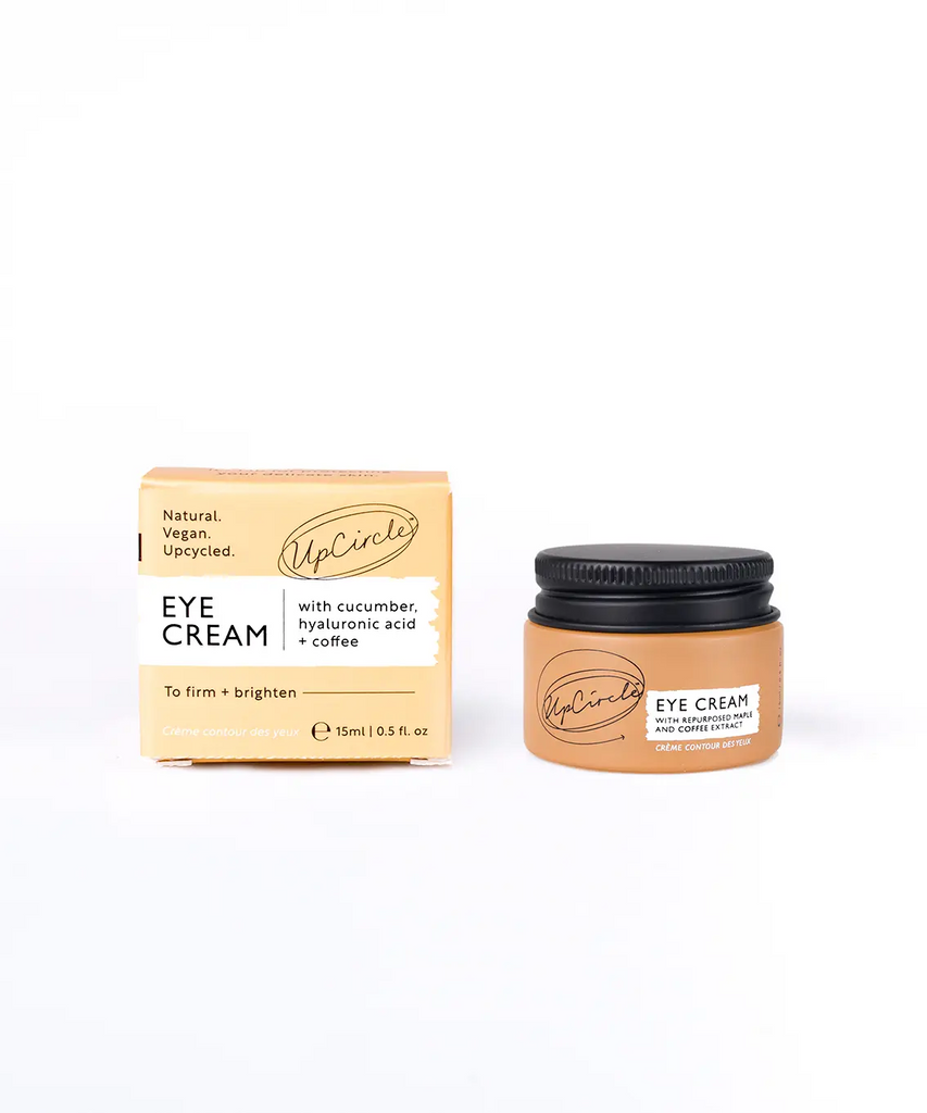 UpCircle Firming Brightening Eye Cream with Repurposed Maple and Coffee Extract