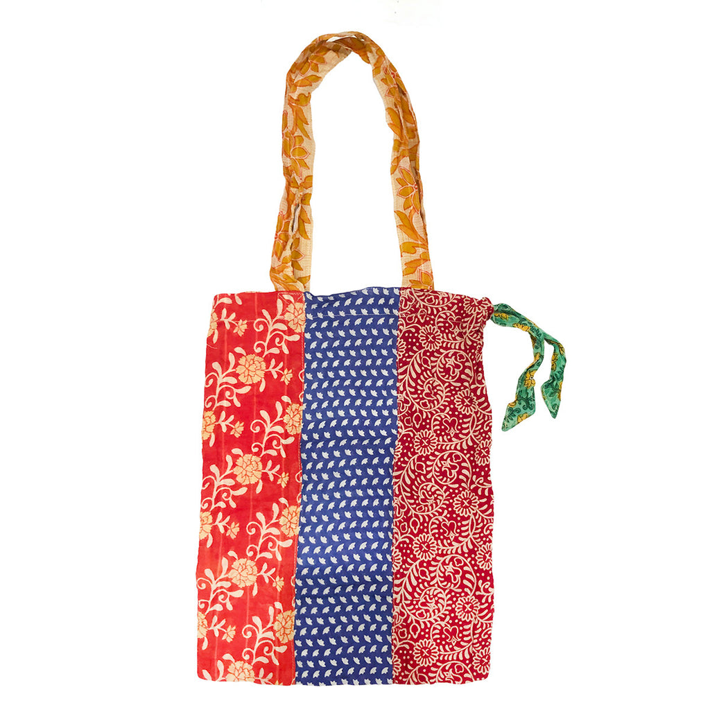 WorldFinds Fair Trade Sari Shopper Tote