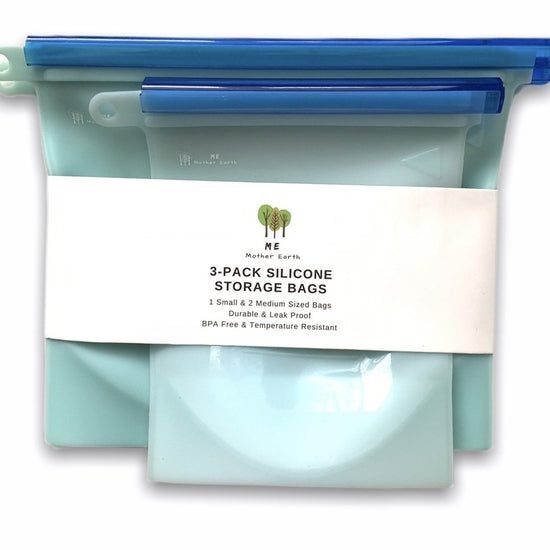 Me.Mother Earth Silicone Food Storage Bag Set