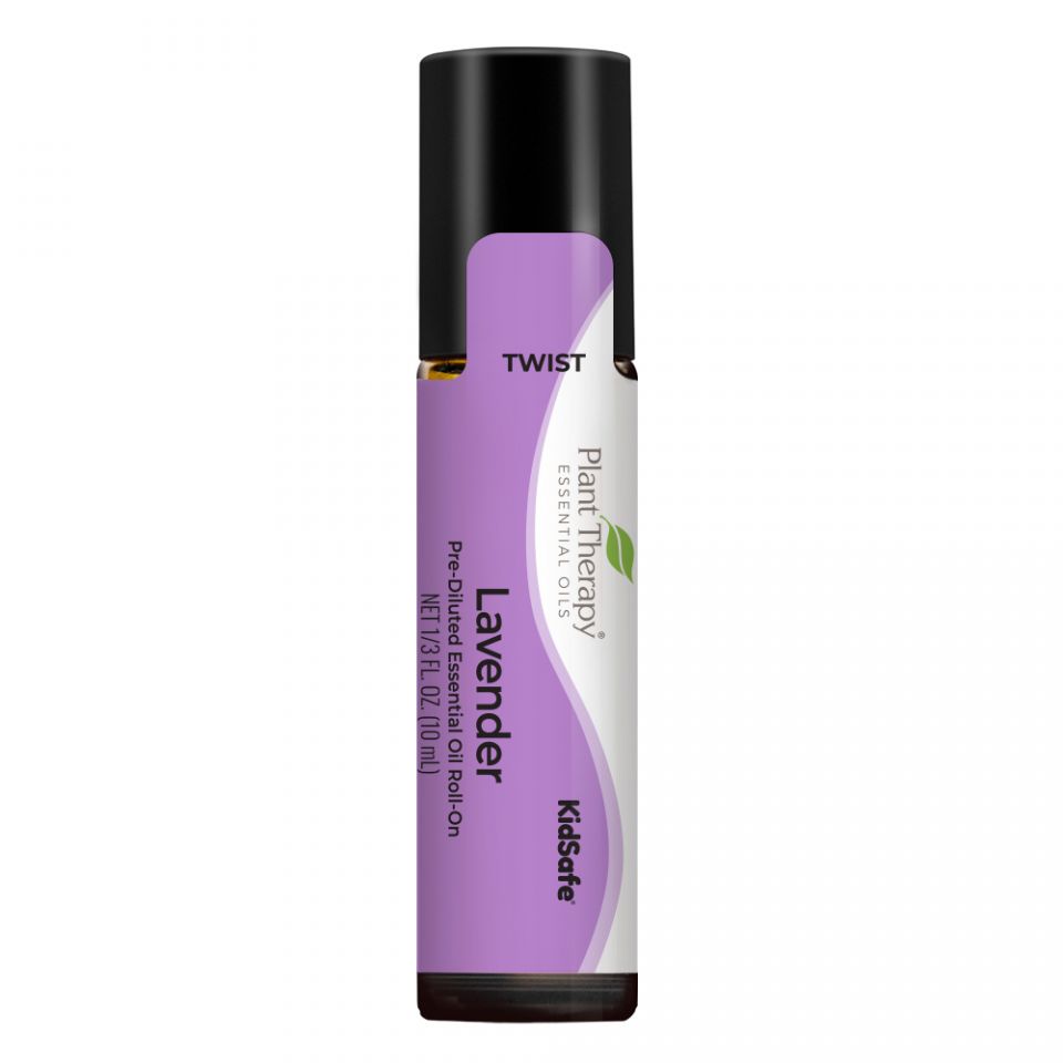 Plant Therapy Aromatherapy Lavender Essential Oil Pre-Diluted Roll-on