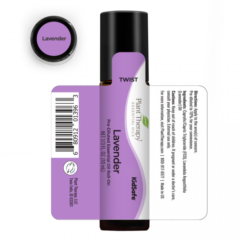 lavender essential oil plant therapy Plant Therapy Aromatherapy Lavender Essential Oil Pre-Diluted Roll-on – Terra Shepherd Boutique & Apothecary