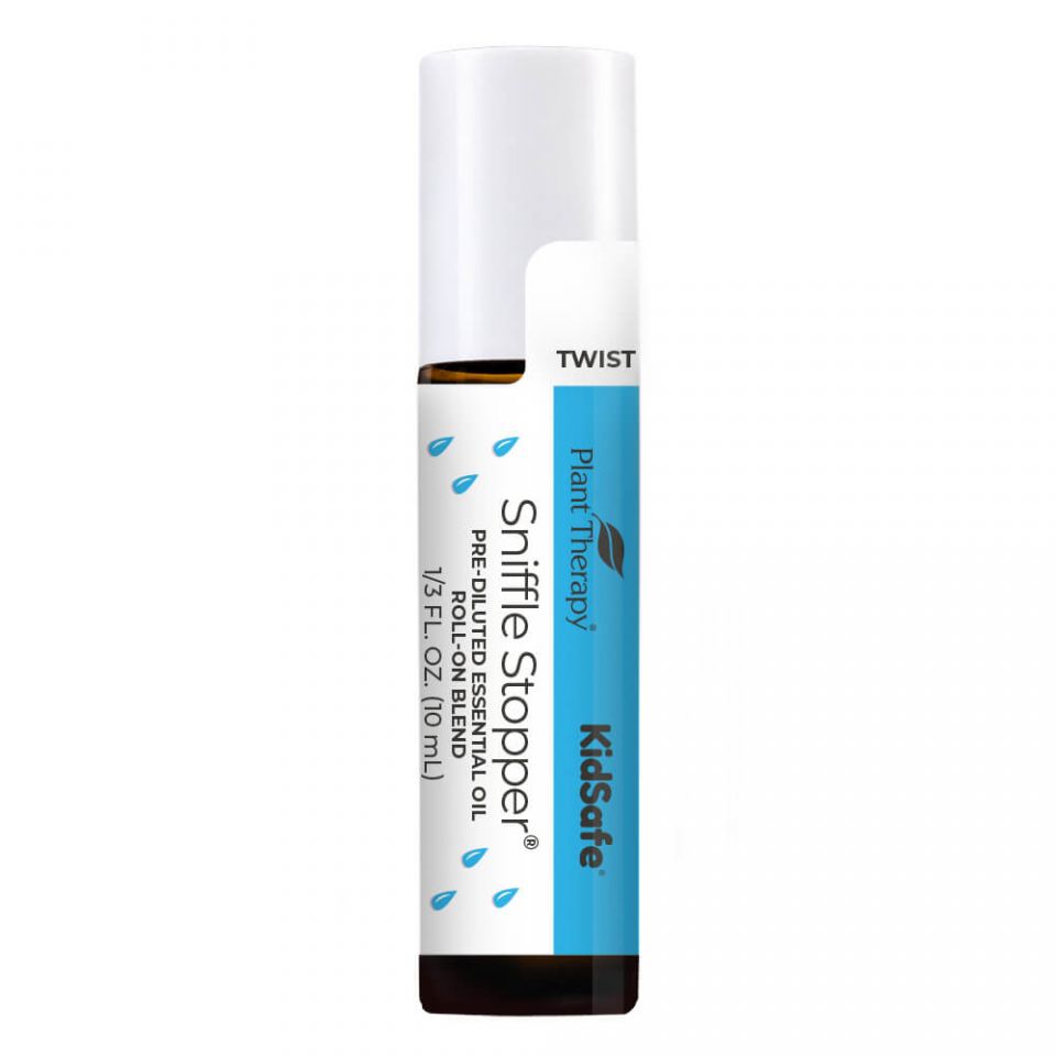 Plant Therapy Aromatherapy Sniffle Stopper Essential Oil Rollon